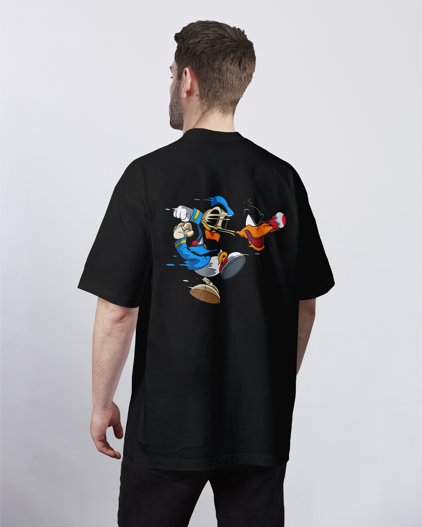 Skeleton - Donald Duck Gone Fast Oversized Tee