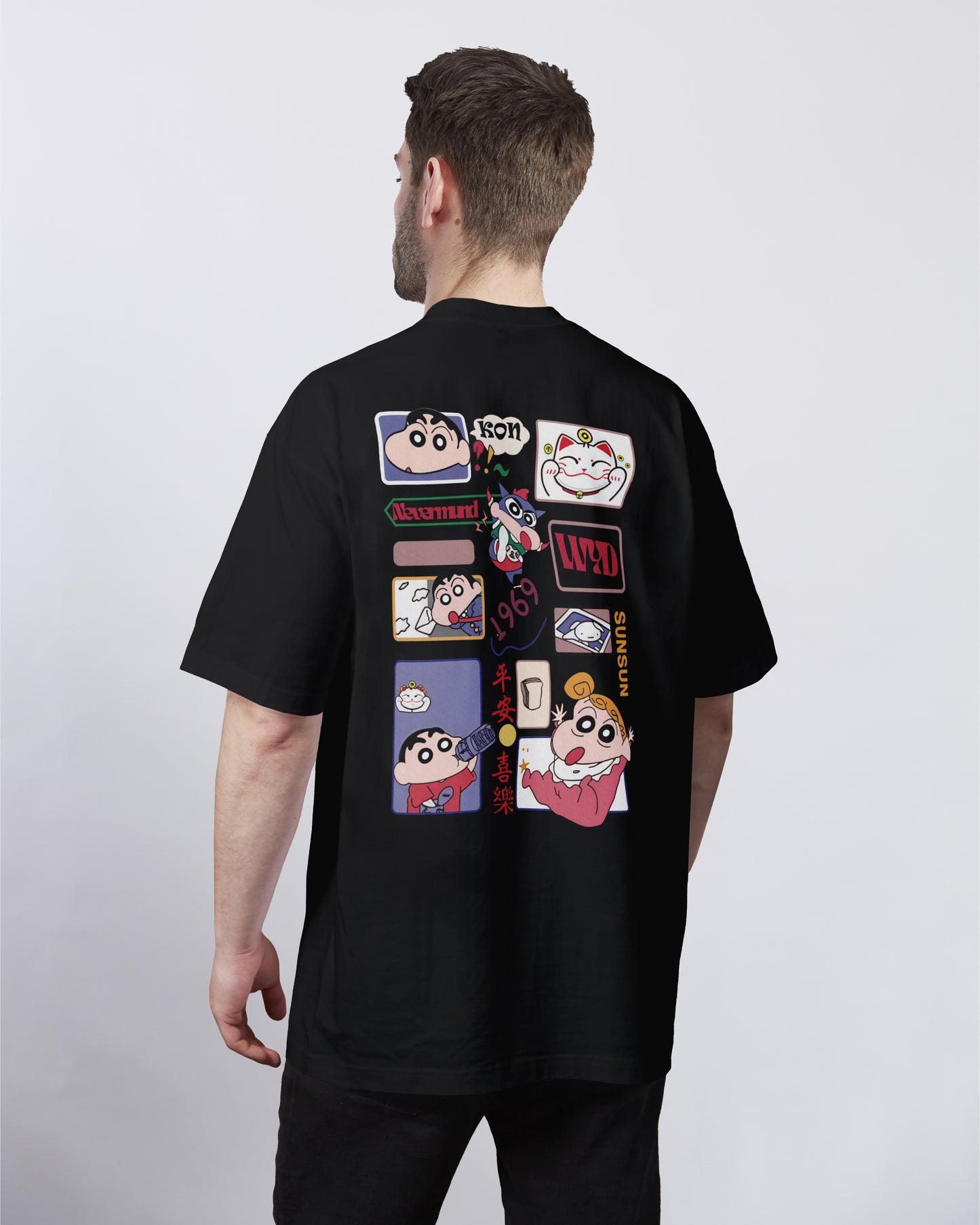 Crayon Shin-Chan: Mission Mischief Oversized Tee