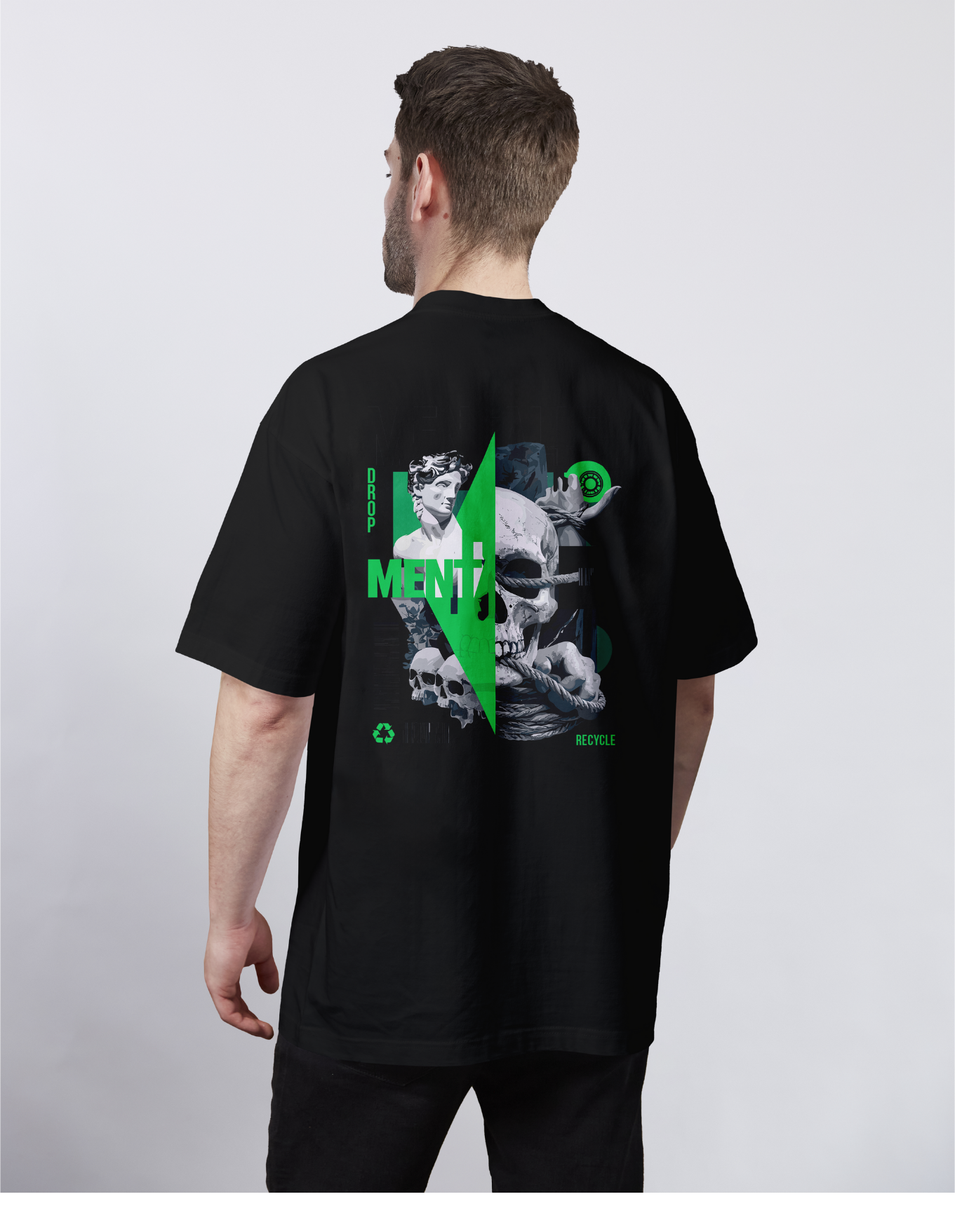 Skull: Last Drop Oversized Tee
