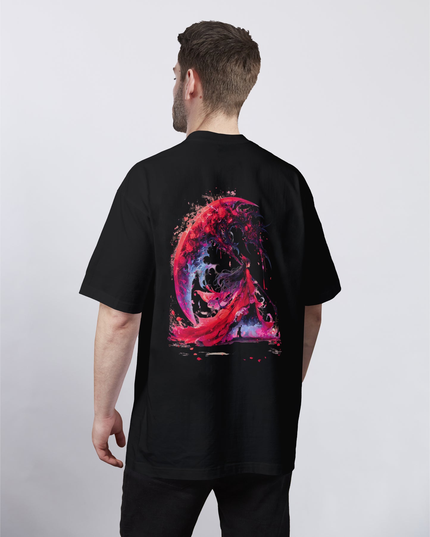 Whisper Of The Red Curse Oversized Tee