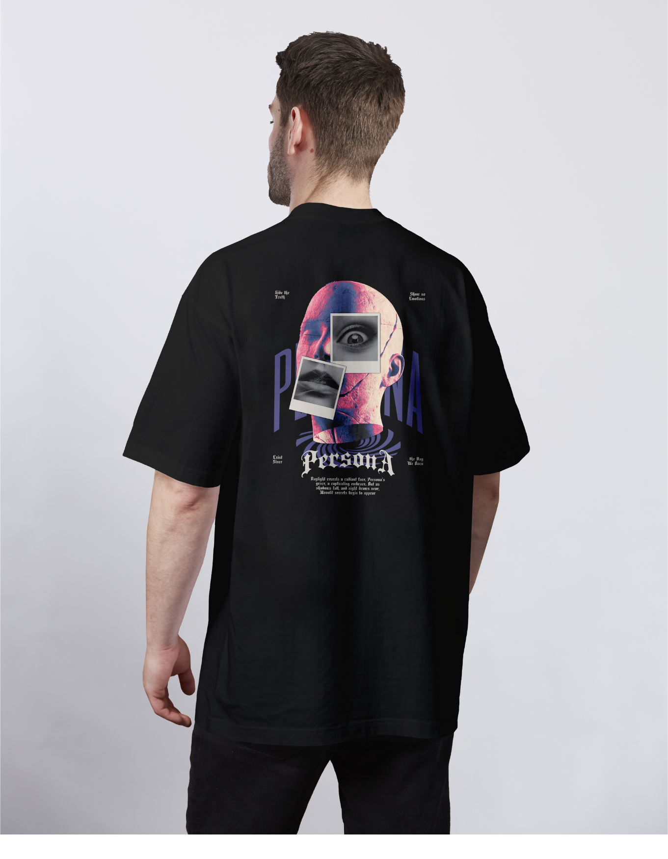 The Watcher Gaze Oversized Tee