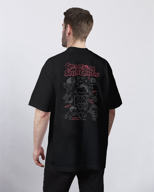Crayon Shin-Chan: Sleeping Comic Oversized Tee