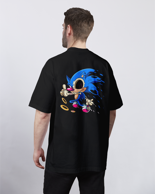 Skeleton - Wicked Fast Sonic Oversized Tee