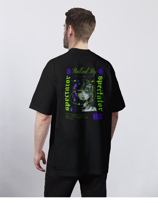 Glitched Girl: Stalked by Design Oversized Tee