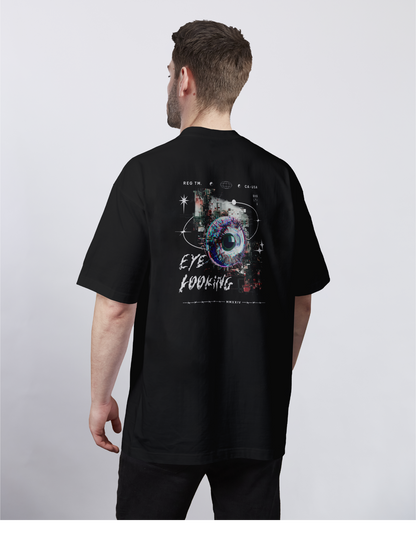 Glitched: Distorted Gaze Oversized Tee