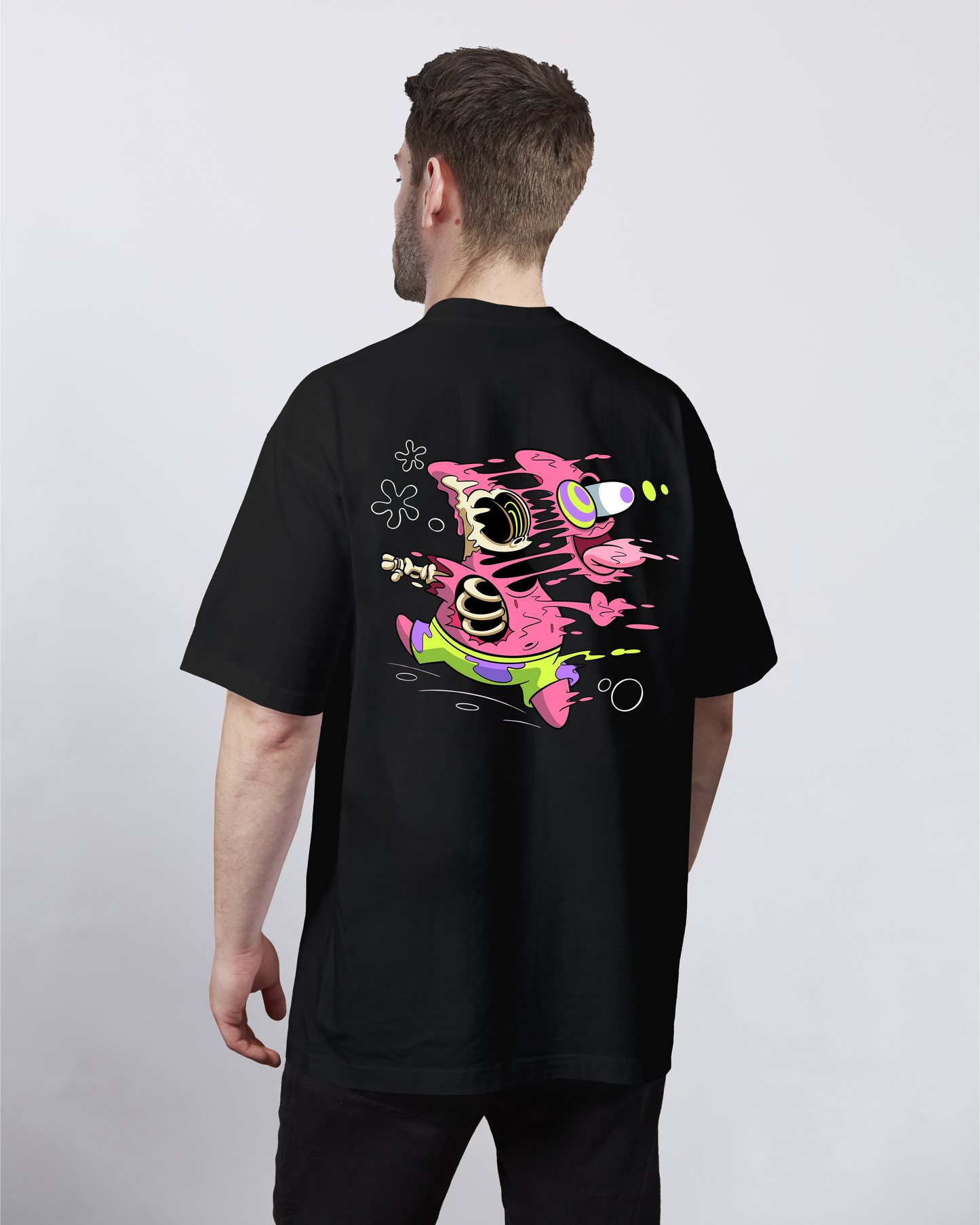Skeleton - No Chill Skeleton Patrick Oversized Tee