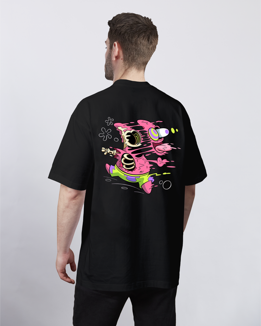 Skeleton - No Chill Skeleton Patrick Oversized Tee
