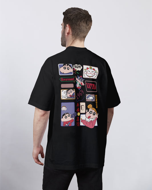 Crayon Shin-Chan: Mission Mischief Oversized Tee