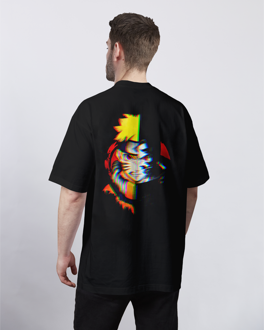 Naruto & Sasuke: Two Sides, One Path Oversized Tee