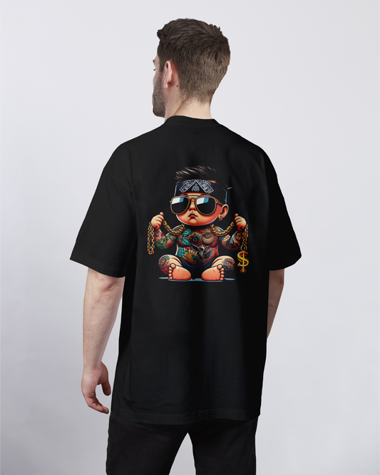 Baby: Born to Rebel Baby Oversized Tee