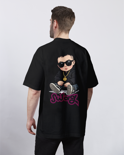 Baby: Little Boss Baby, Big Swag Oversized Tee