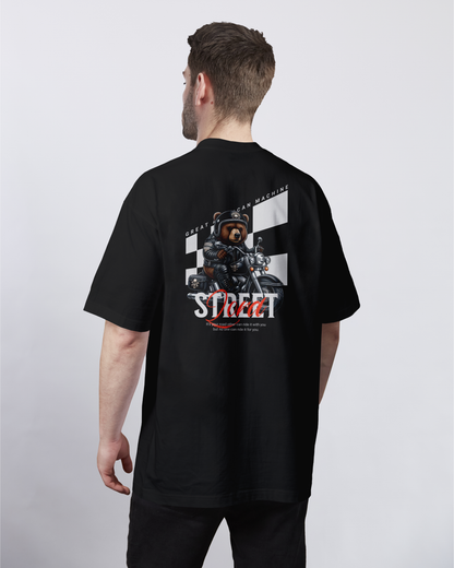 Bear: Cruisin’ Bear Style Oversized Tee