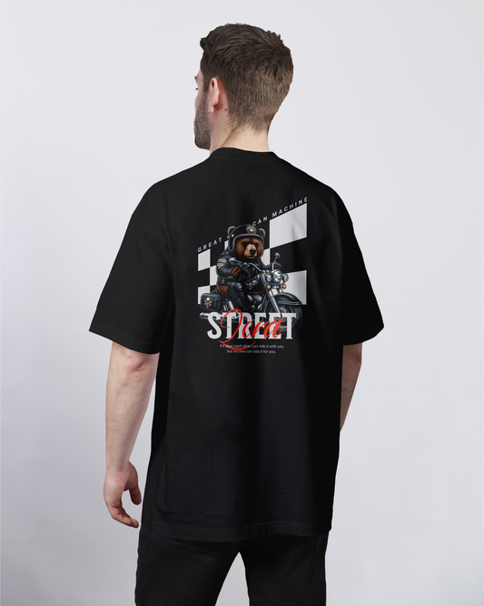 Bear: Cruisin’ Bear Style Oversized Tee