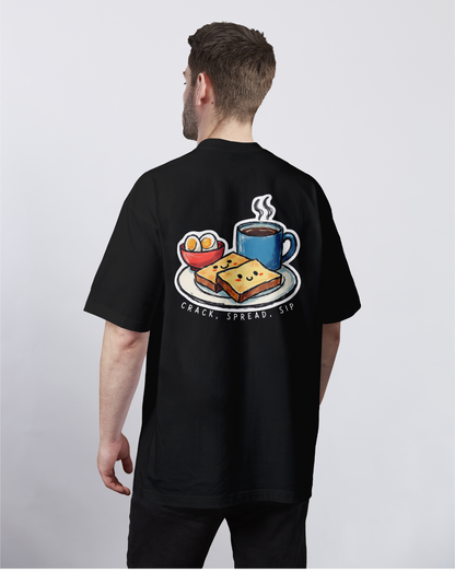 Kaya Morning Breakfast Lah Oversized Tee