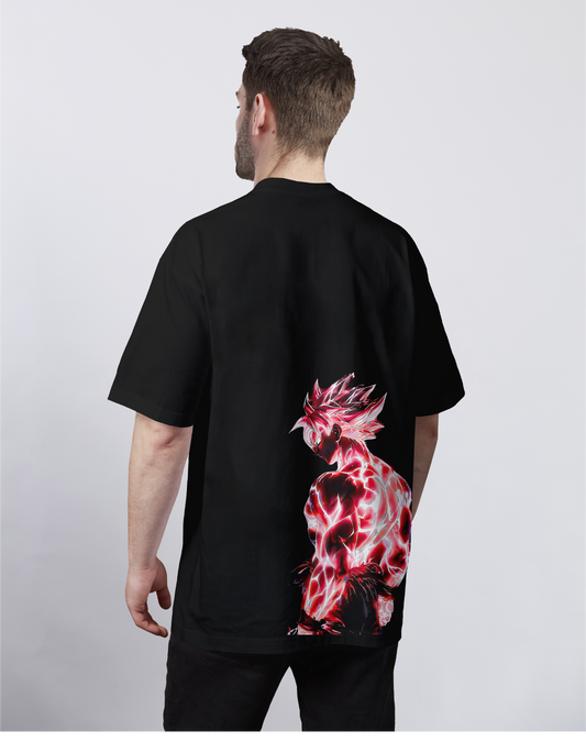 Dragon Ball: Son Goku, Red Surge Oversized Tee