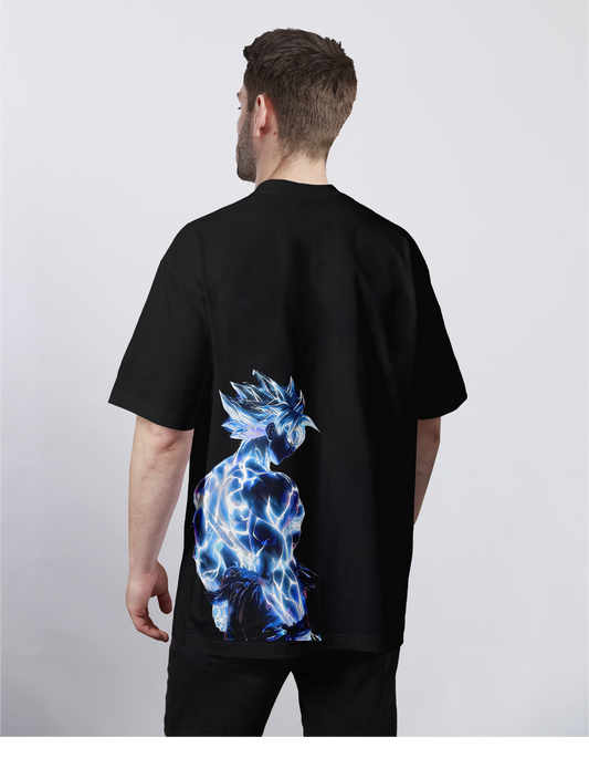 Dragon Ball: Son Goku, Blue Surge Oversized Tee
