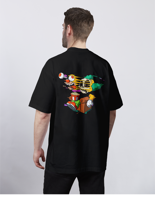 Skeleton - The Simpsons: Popcorn Break Oversized Tee