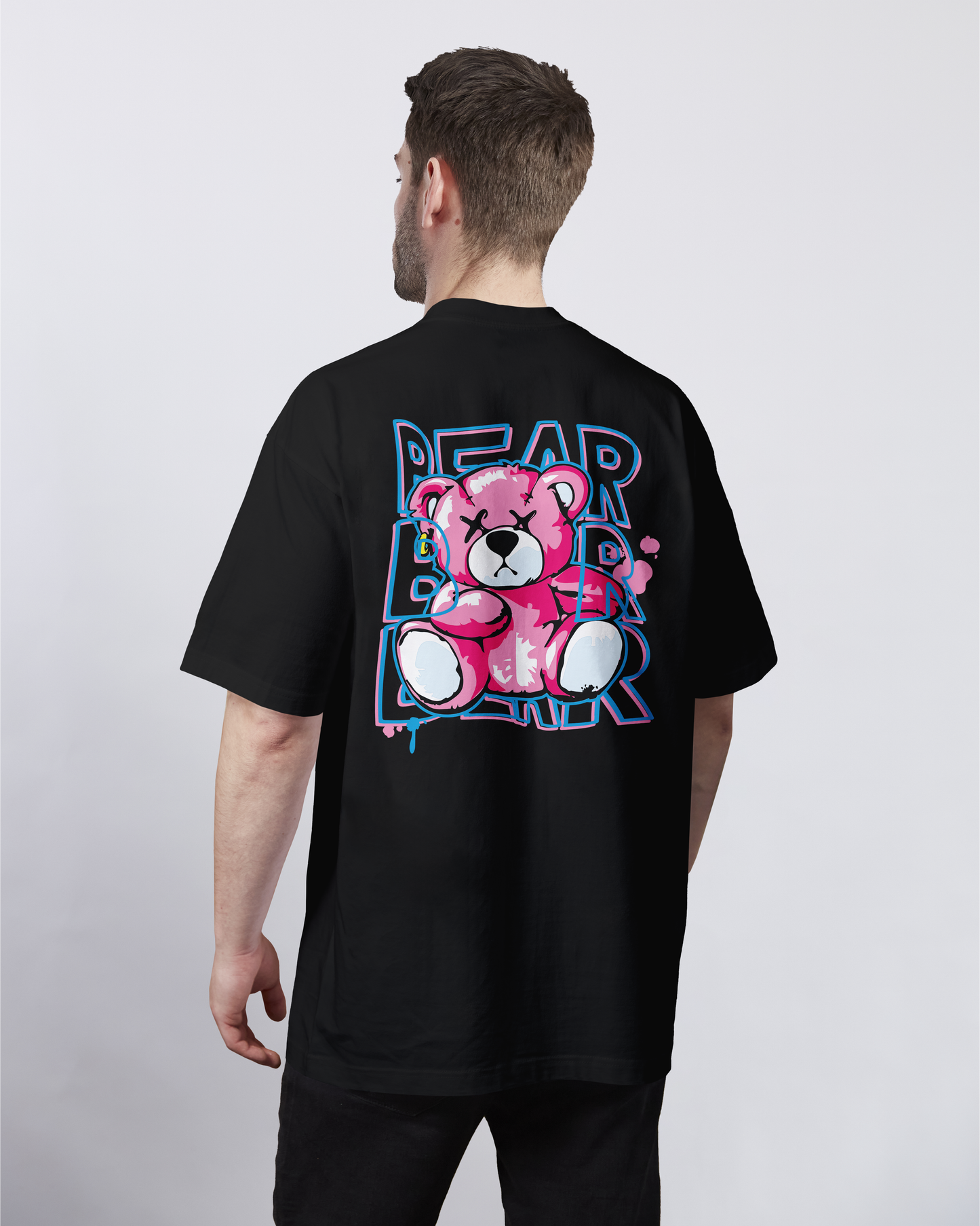 Bear: Bear Drip Oversized Tee