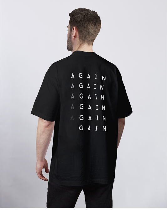 GYM: Again Gain Oversized Tee